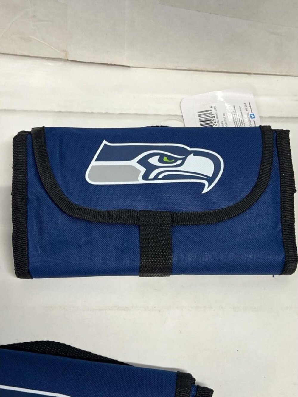 Seattle Seahawks Insulated Lunch Bag New NFL Football Cooler Tote Navy Blue